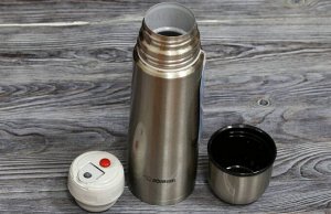 Термос с металлической колбой и тефлоновым покрытием  Zojirushi 0.5 л SV-GR50-XA
