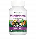 Nature`s Plus Animal Parade Multivitamin Мультивитамины для детей, 90таб