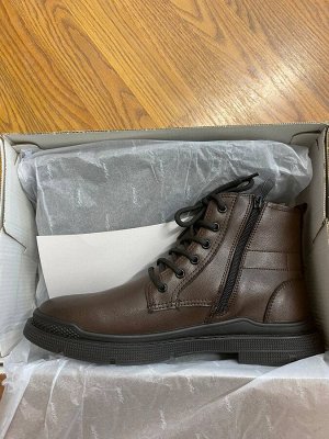 Ботинки Highlander мужские, зимние, размер 41, коричневые