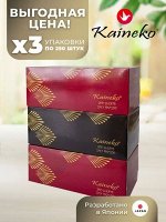 Салфетки бумажные Kaineko Premium 2 слоя, 750 листов ( 3 упаковки по 250 шт.)