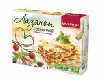 Лазанья с ветчиной и сыром в томатном соусе