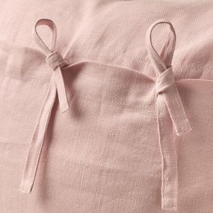АЙНА, чехол для подушки, светло-розовый, 50x50 см