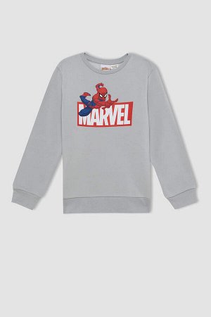 Толстовка с круглым вырезом для мальчиков Marvel Spiderman