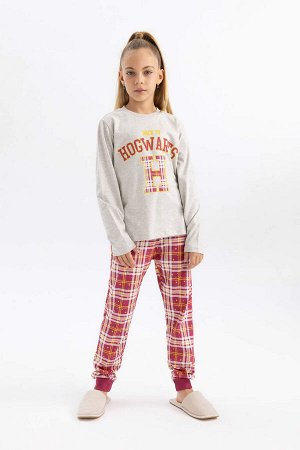 Пижамный комплект с длинными рукавами «Гарри Поттер» для девочки