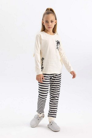 Пижамный комплект Winx Club для девочек с длинными рукавами