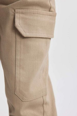 DEFACTO Габардиновые брюки стандартного кроя для мальчиков