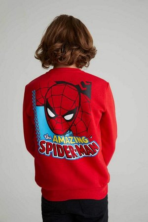 Толстовка с круглым вырезом для мальчиков Marvel Spiderman