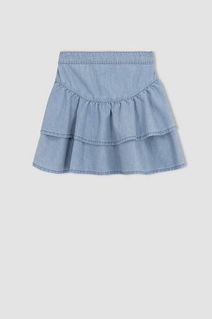 Джинсовая юбка для девочки