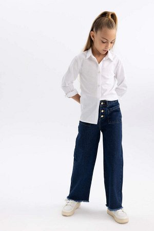 Широкие брюки для девочек