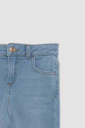 DEFACTO Расклешенные джинсовые брюки для девочек