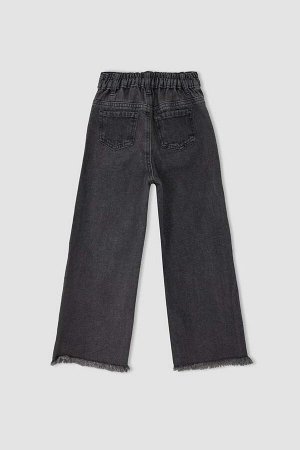 DEFACTO Широкие джинсовые брюки для девочек