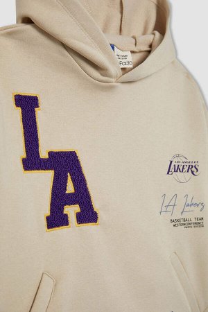 Толстовка оверсайз с капюшоном NBA Los Angeles Lakers для мальчиков