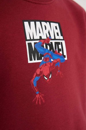 Плотный свитшот с круглым вырезом Marvel Spiderman для мальчиков