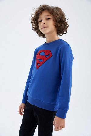 Толстовка с круглым вырезом Boy Superman