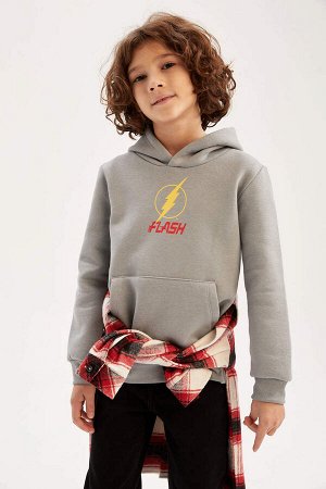 Толстовка The Flash с капюшоном для мальчиков