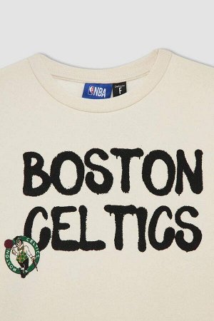 Толстовка с круглым вырезом для мальчиков NBA Boston Celtics