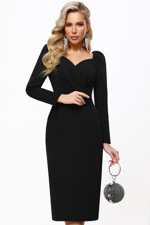 Платье черное коктейльное