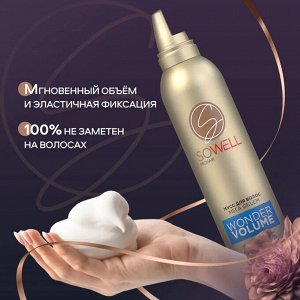 Мусс для волос SoWell Мега объём от корней Супер сильная фиксация, 200 см3
