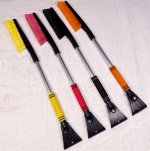 Скребок для снега+щетка &quot;BARBELL&quot; длина 80см, C7566