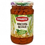 Фасоль Пиканта 360гр БЕЛАЯ в собственном соку ст/б