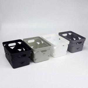 Органайзер для хранения косметических принадлежностей, 21 x 15 x 12 см, цвет МИКС