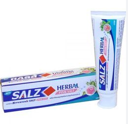 Зубная паста Salz (травяная розовая соль) 80 гр.