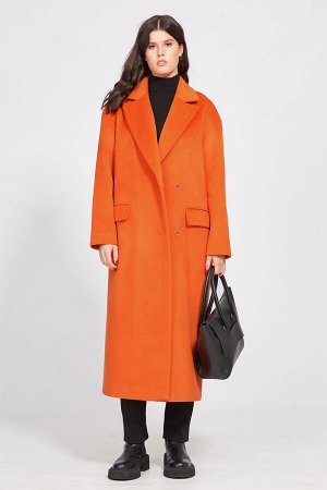 Пальто Пальто EOLA 2484 оранжевый 
Состав: Пальто: ПЭ-55%; Шерсть-10%; Акрил-35%; Подкладка: ПЭ-100%;
Сезон: Осень-Зима
Рост: 170

Пальто выполнено из пальтовой ткани. Пальто прямого силуэта, длиной 