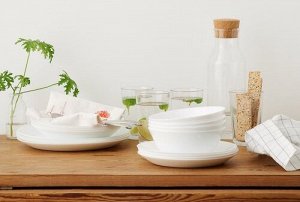 OFTAST, Тарелка белая, 25 см