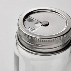ЦИТРОНХАЙ
Солонка и перечница, прозрачное стекло/нержавеющая сталь, 8 см