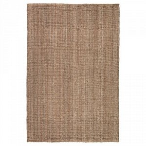 ЛОХАЛИ, коврик, плоская ткань, натуральный, 160х230 см