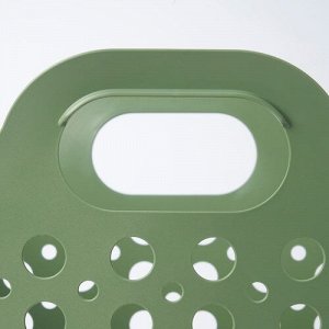 SLIBB, Гибкая корзина для белья, зеленая, 24 л