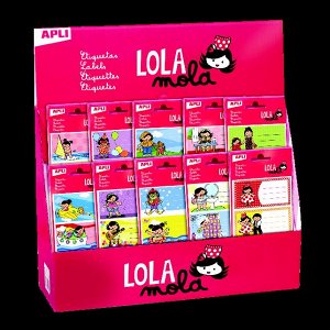 Детские Наклейки  APLI«LOLA MOLA»