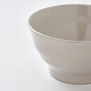 SANDSKDDA, чаша, светло-серо-бежевый, 14 см