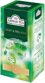 Чай Ахмад Мята-мелисса 25пак х 1,8гр зелен.