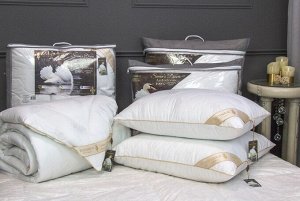 Одеяло 1.6 Luxury Antistress Collection Swans Down (белый) 155х210, шт