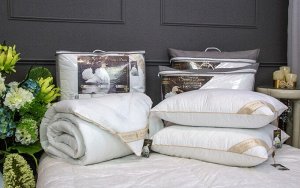 Одеяло 1.6 Luxury Antistress Collection Swans Down (белый) 155х210, шт