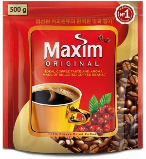 Кофе растворимый Крафт Максим 500г. пр.Санкт-Петербург. (MAXIM Original)
