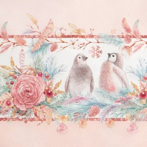 Набор новогодний подарочный "Этель" Pink magic, фартук, полотенце, прихватка