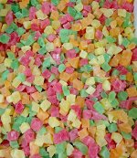 Цукаты ананас кубики 500гр.