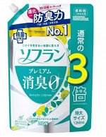 Кондиционер для белья Lion Soflan Premium Deodorizer Zero-0 аромат фруктов 1260мл м/у Япония