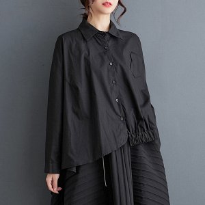Вещи с Изюмом Рубашка с ассиметричным низом