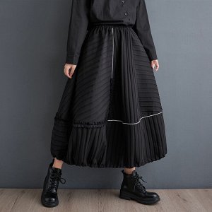 Юбка полосатая