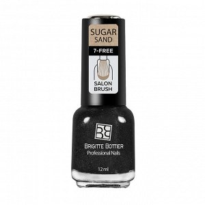 B.B. Prof лак SUGAR SAND 301 искрящийся графит 12мл