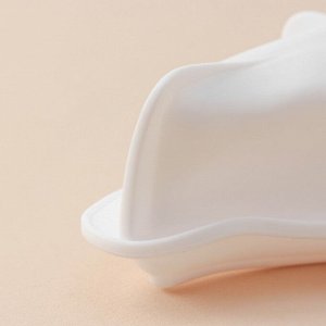Форма силиконовая для муссовых десертов и выпечки KONFINETTA «Инь и Янь», 28?16,5 см, цвет белый