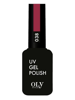 Olystyle ГЕЛЬ ЛАК для ногтей 038 малиновый