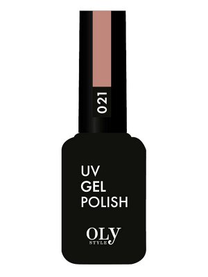 Olystyle ГЕЛЬ ЛАК для ногтей 021 розово - коричневый