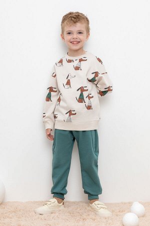 Брюки(Осень-Зима)+boys (темный малахит к434)