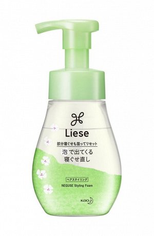 Пенка "Liese" для придания ухоженного вида волосам после сна 200 мл, флакон с дозатором / 24