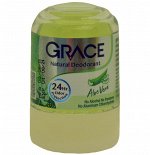 Кристаллический дезодорант Алоэ Вера Grace Natural Deodorant