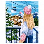 Рисование по номерам Glama Горнолыжный курорт